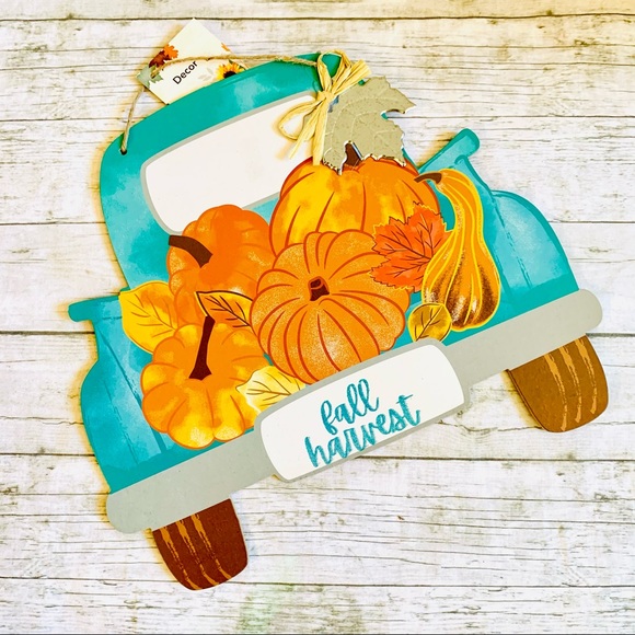 Wall Decor Fall Harvest Truck Wall Decor Sign Poshmark